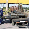 Fig 9: Picture showing the wrong way to transport compressed gas cylinders – Courtesy: www.usmra.com