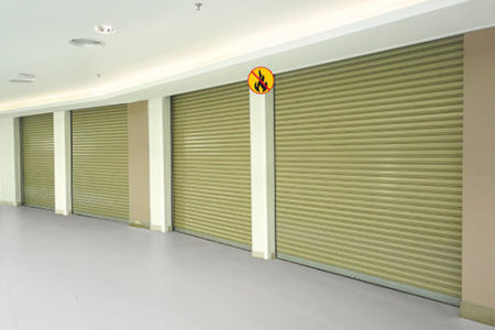 Gandhi fire rated rolling shutters