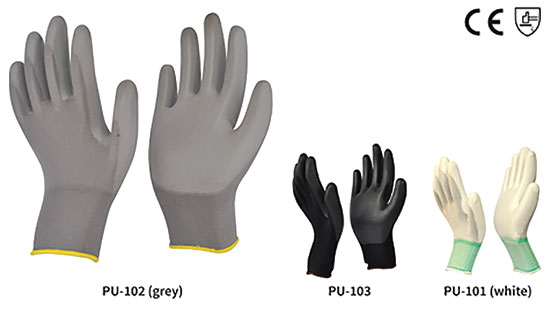 Marvel : PU Coated Gloves (Flex-E-PU)