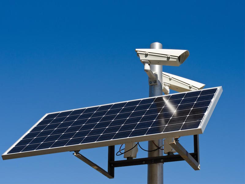 Solar-Powered Smart Surveillance solution