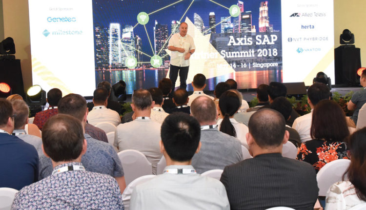 Axis Communications felicitated Outstanding Partners at South Asia Pacific Partner Summit 2018 held in Singapore