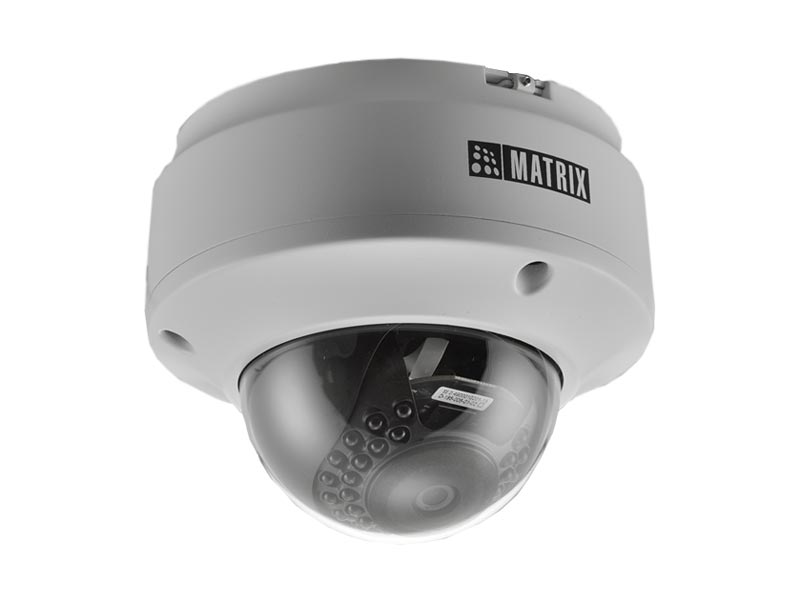 2MP IR Dome Camera with 3.6mm Lens - matrix