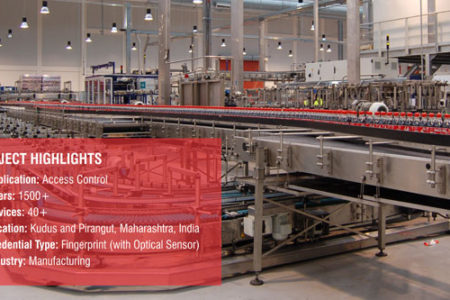 Coca-Cola secured manufacturing units with Matrix Biometric Device