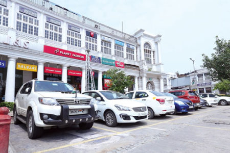 Smart city parking & security management solution in Connaught Place New Delhi