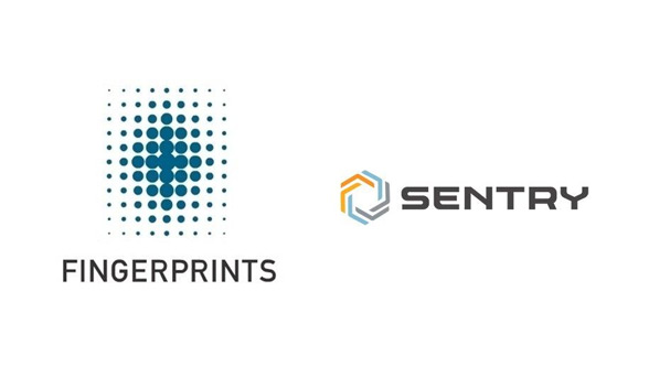 Fingerprints and Sentry Enterprises partnership