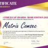 Matrix wins the Time2Leap R & D Award for its Face Recognition Device