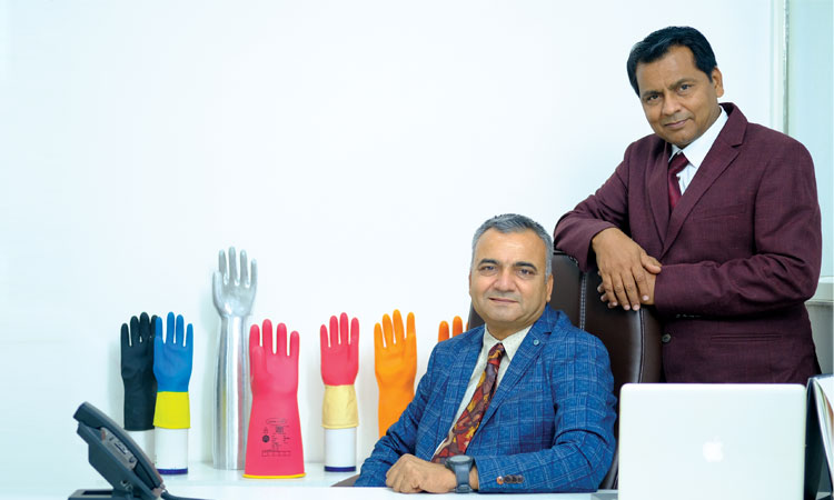 (L – R) Maulesh Shukla & Nilesh Shukla - Founder, M.N. Rubber Pvt Ltd.