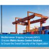 Matrix access control systems ensure overall security of Mediterranean Shipping Company