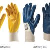 Nitrile Light Coated Gloves with Knit Wrist