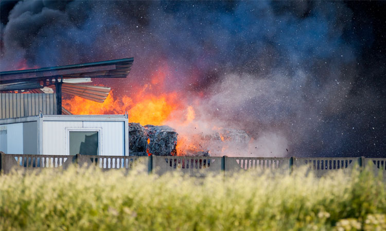 Catching waste fires before they happen - prama hikvision