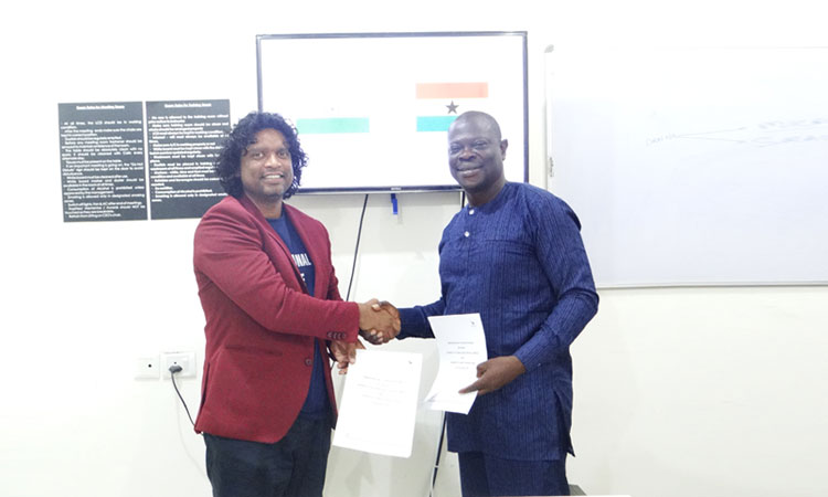 Indian Drone Company signs MoU with Ghanian Company to start Drone Pilot training and Drone Manufacturing in Ghana