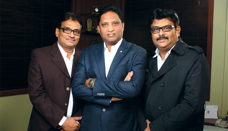 (Left to Right) Mr. Rajendra Mali - Director Technical, Mr. Sanjay Mali - CEO, Mr. Shirish Mali - Director Marketing