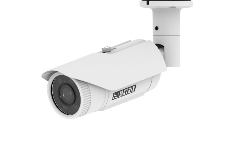 Matrix 5MP Project Series Bullet IP Camera with Motorized Varifocal Lens