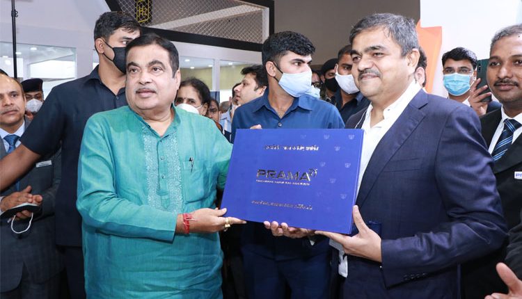 Shri Nitin Gadkari, Union Minister of Roads, Transport and Highways along with Ashish P Dhakan released the special Coffee Table book on PRAMA India on 26th October 2021