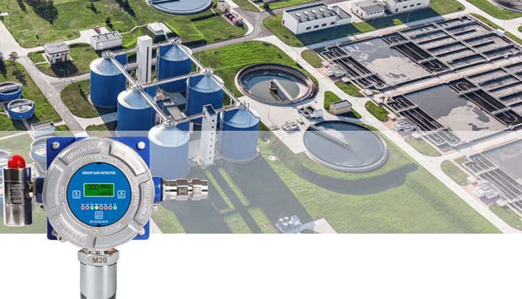 Gas detection at wastewater treatment plants - Ambetronics