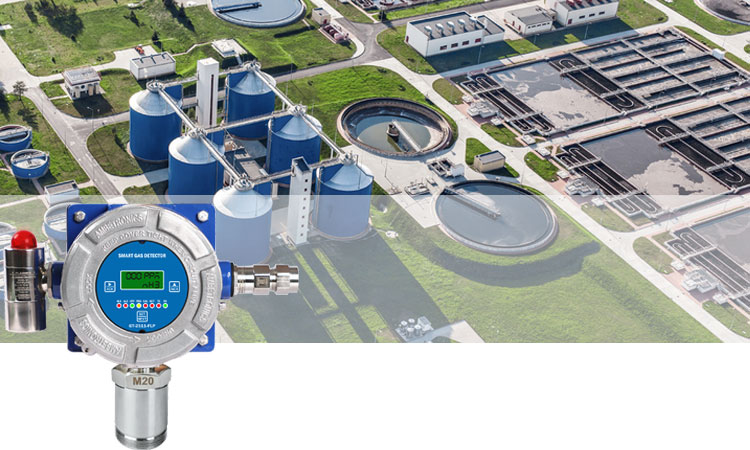 Gas detection at wastewater treatment plants - Ambetronics