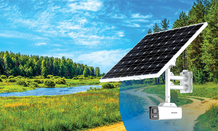 solar-powered camera - the ideal security solution