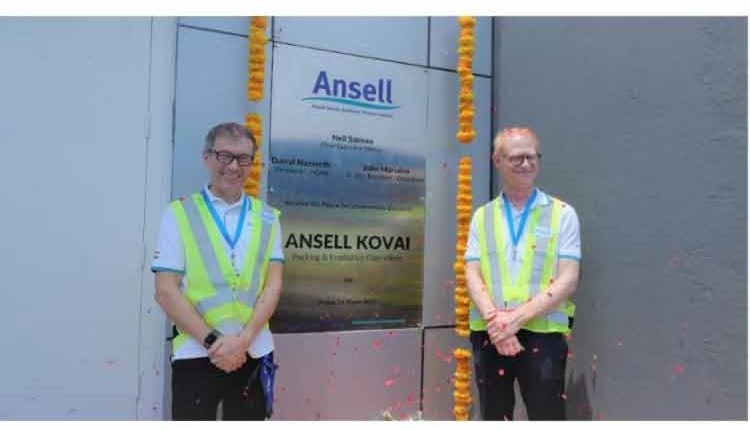 Ansell has Opened its Most Significant Greenfield Manufacturing Plant in India, Investing USD 80 Million
