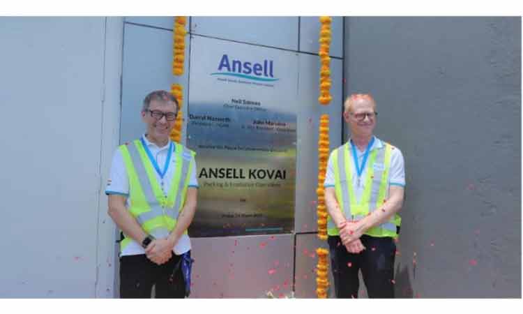 Ansell has Opened its Most Significant Greenfield Manufacturing Plant in India, Investing USD 80 Million