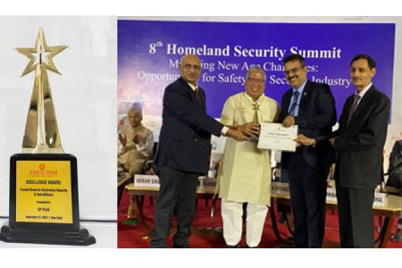 CP PLUS Receives the Excellence Award as the ‘Most Trusted Brand of the Year’ at the 8th Homeland Security Summit