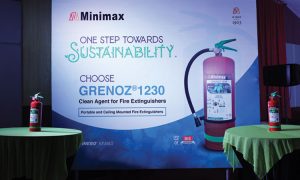 Grenoz® 1230: A Revolutionary Clean and Green Fire Extinguishing Agent which is Specially Designed for protecting lives with a commitment towards sustainable future.