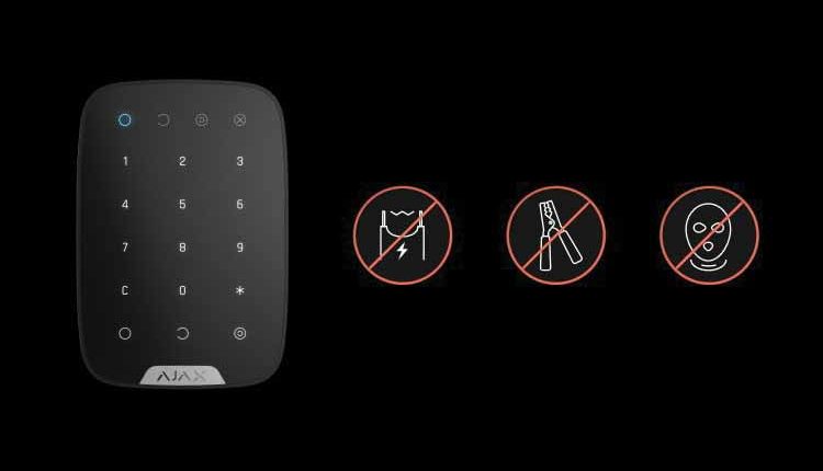 security system through a keypad